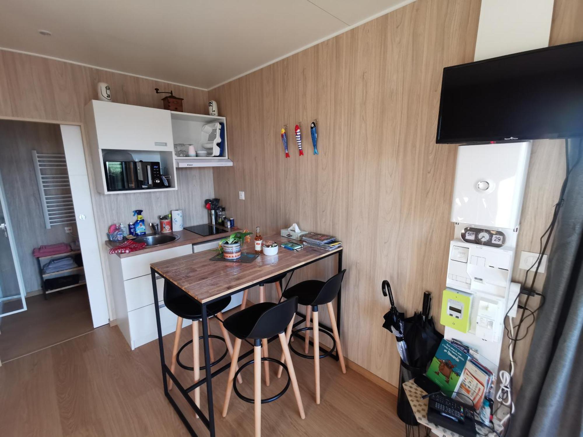 Ferienhaus Agreable Tiny House A La Campagne Moulins en Bessin